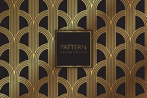 Abstract Gatsby Pattern Background