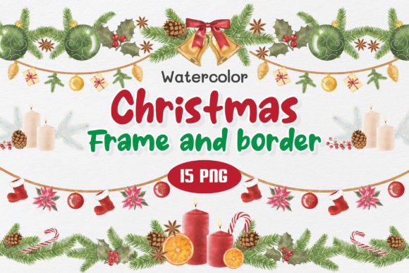 Christmas Frame and Border: A Versatile Design Tool for Every Season