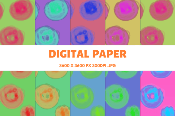 Egg Abstract Digital Papers: A Versatile Resource for Creative Projects