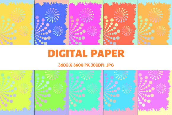 Festival Abstract Digital Papers: A Versatile Asset for Creative and Professional Projects