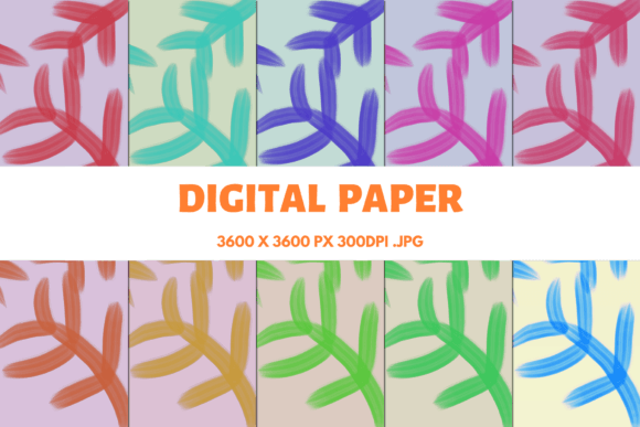 Nature Leaf Abstract Digital Papers: A Versatile Asset for Creative and Professional Workflows