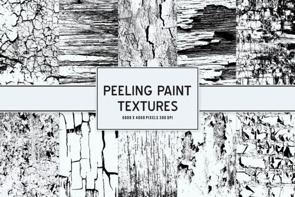Peeling Paint Textures: Elevating Digital Creativity with Unique, Modern Design Elements