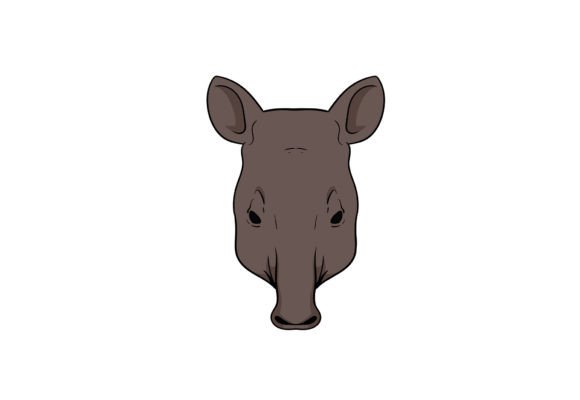 Tapir Illustration Art: A Versatile Graphic for Creative Projects